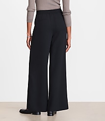 Petite LOFT Versa Crepe Drape Drawstring Pants carousel Product Image 4