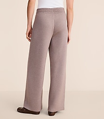 Petite Lou & Grey Heathered Scubasoft Wide Leg Sweatpants carousel Product Image 3