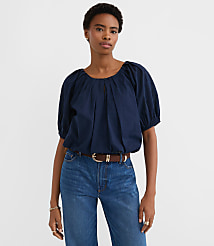 Petite Bubble Blouse carousel Product Image 2