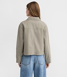 Petite Twill Utility Jacket carousel Product Image 2