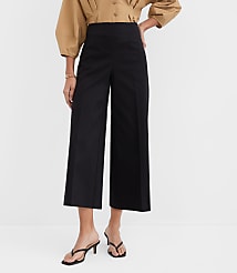 Petite Darted Side Zip Culottes carousel Product Image 2