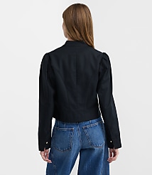 Petite Puff Sleeve Jacket carousel Product Image 4