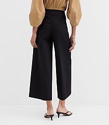 Petite Darted Side Zip Culottes carousel Product Image 3