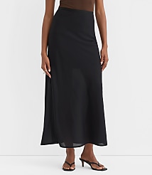 Petite Sheer Overlay Maxi Skirt carousel Product Image 2