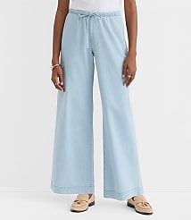 Tall Sawyer Pull On Pants in Chambray carousel Product Image 2