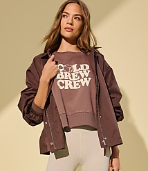 Petite Lou & Grey Peached Dolman Anorak carousel Product Image 2