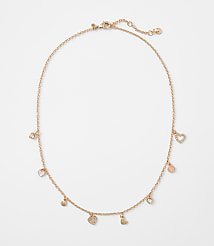 Heart Charm Delicate Necklace carousel Product Image 1