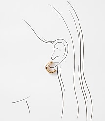 Heart Hoop Earrings carousel Product Image 2