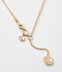 Coin Drop Chain Link Necklace carousel Product Image 2