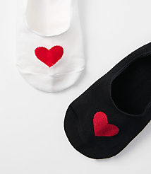 Heart No Show Sock Set carousel Product Image 2