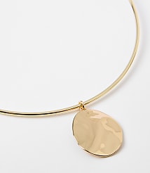 Molded Coin Necklace carousel Product Image 2