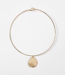 Molded Coin Necklace carousel Product Image 1