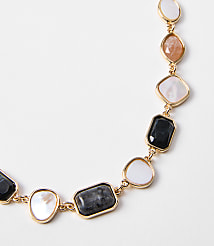 Multifaceted Statement Necklace carousel Product Image 2