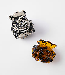 Flower Claw Hair Clip Set carousel Product Image 1