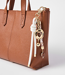 Cutout Heart Rope Bag Charm carousel Product Image 1