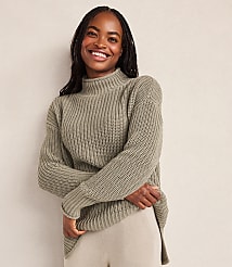 Haven Well Within Organic Cotton Roll Neck Sweater carousel Product Image 2