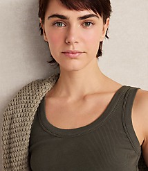 Haven Well Within Essential Organic Cotton Scoop Neck Tank carousel Product Image 3