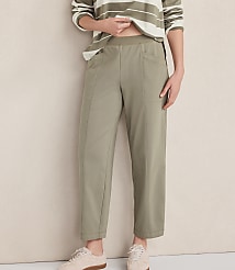 Haven Well Within Organic Cotton Interlock Barrel Leg Pants carousel Product Image 1