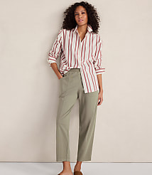 Haven Well Within Organic Cotton Interlock Barrel Leg Pants carousel Product Image 2