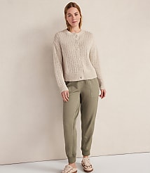 Haven Well Within Linen Tape Yarn Cardigan carousel Product Image 2