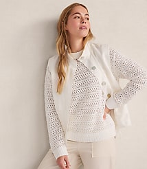 Haven Well Within Cotton Linen Stitched Crewneck carousel Product Image 2