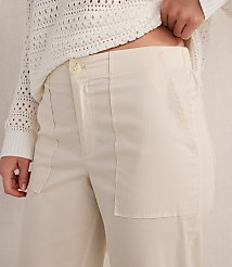 Haven Well Within Organic Cotton Twill Slim Barrel Leg Pants carousel Product Image 2