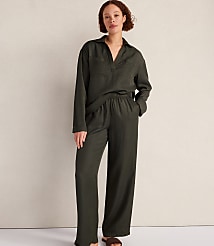 Haven Well Within Viscose Linen Wide Leg Pants carousel Product Image 2