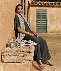 Haven Well Within Viscose Linen Palazzo Pants carousel Product Image 5