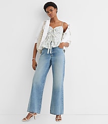 Floral Poplin Bow Peplum Cami carousel Product Image 2