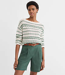 Stitchy Boatneck Sweater carousel Product Image 1