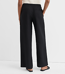 Tall Sawyer Pull On Pants in Linen Blend carousel Product Image 3