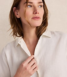 Haven Well Within The Daily Shirt in Everweave Linen carousel Product Image 4