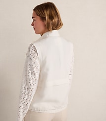 Haven Well Within Linen Blend Vest carousel Product Image 2