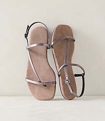 Haven Well Within Leather T-Strap Sandals carousel Product Image 1