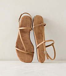 Haven Well Within Leather T-Strap Sandals carousel Product Image 1
