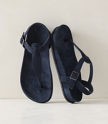 Haven Well Within Suede Thong Sandals carousel Product Image 1