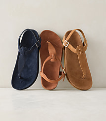 Haven Well Within Suede Thong Sandals carousel Product Image 2