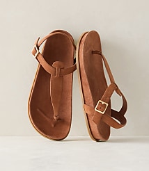 Haven Well Within Suede Thong Sandals carousel Product Image 1