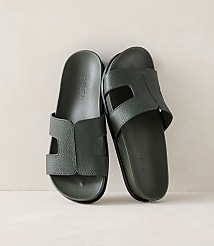 Haven Well Within Leather Cutout Slides carousel Product Image 1