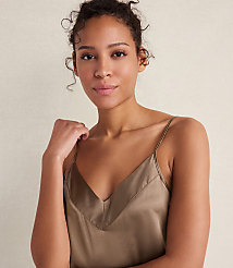 Haven Well Within Washable Silk Double V Sleep Cami carousel Product Image 1
