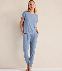 Haven Well Within Drapey Rib Knit Joggers carousel Product Image 2