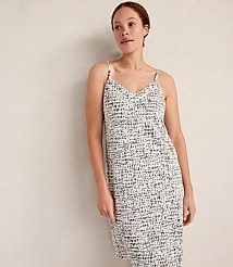 Haven Well Within Organic Cotton Jersey Pebble Print Sleep Dress carousel Product Image 2