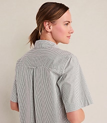 Haven Well Within Organic Cotton Poplin Gingham Sleep Dress carousel Product Image 3