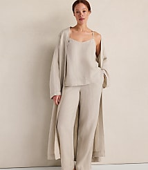 Haven Well Within Luxe Linen Robe carousel Product Image 3