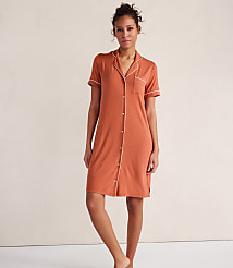 Haven Well Within Calm & Cool Notch Collar Sleep Dress carousel Product Image 1