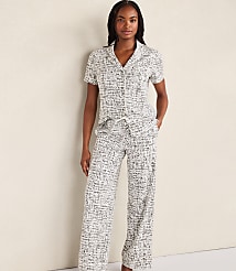 Haven Well Within Organic Cotton Jersey Pebble Print Pajama Top carousel Product Image 2