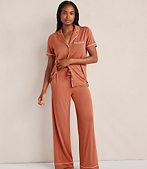 Haven Well Within Calm & Cool Notch Collar Pajama Top carousel Product Image 2