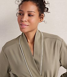 Haven Well Within Organic Cotton Jersey Robe carousel Product Image 1
