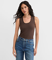 Perfect Ribbed Scoop Neck Tank Top carousel Product Image 2