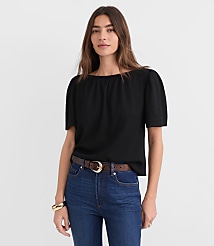 Flutter Sleeve Boatneck Top carousel Product Image 3
